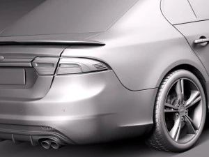 Falcon XR8 2015 3D Model