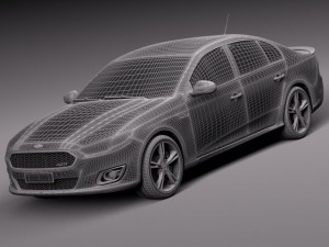 Falcon XR8 2015 3D Model
