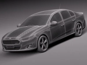 Falcon XR8 2015 3D Model