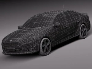 Falcon XR8 2015 3D Model