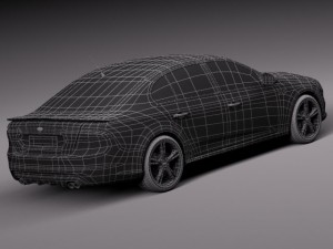 Falcon XR8 2015 3D Model
