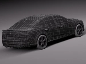 Falcon XR8 2015 3D Model