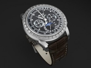 Patek Philippe Grand Complications Mens Watch 3D Model