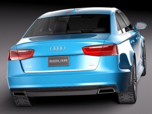 Audi A6 Sedan 2015 Modello 3D