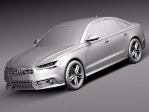 Audi A6 Sedan 2015 3D Model