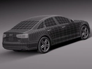Audi A6 Sedan 2015 3D Model