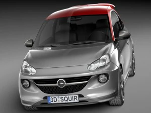 Opel Adam S 2015 3D Model