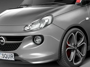 Opel Adam S 2015 3D Model