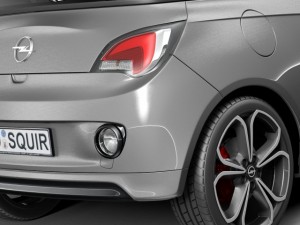 Opel Adam S 2015 3D-Modell