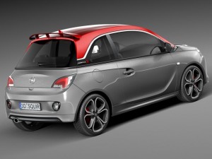 Opel Adam S 2015 3D-Modell