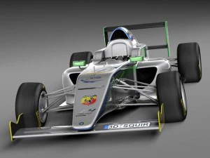 Formula 4 Tatuus 2014 3D Model