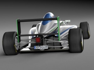 Formula 4 Tatuus 2014 3D 모델
