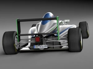 Formula 4 Tatuus 2014 3D Model