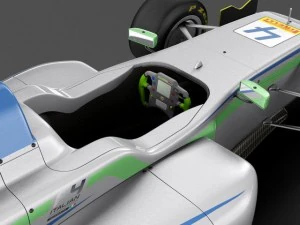 Formula 4 Tatuus 2014 3D Model