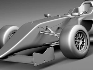 Formula 4 Tatuus 2014 3D Model