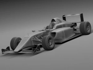 Formula 4 Tatuus 2014 3D Model