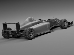 Formula 4 Tatuus 2014 3D 모델