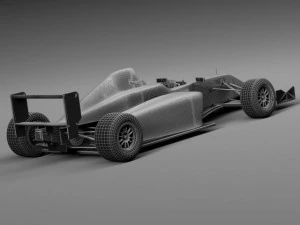 Formula 4 Tatuus 2014 3D Model