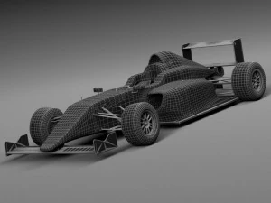 Formula 4 Tatuus 2014 3D Model
