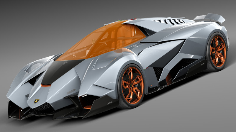 Egoista Concept 2013 3D Модель .c4d .max .obj .3ds .fbx .stl .blend 