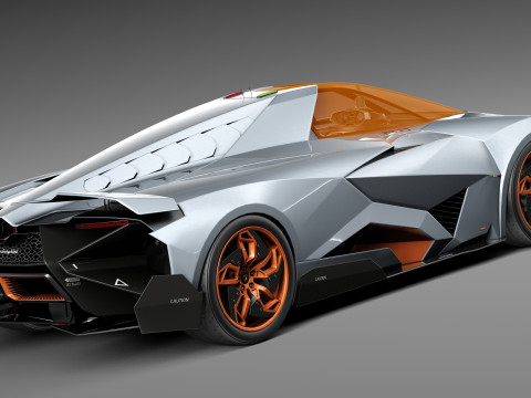Egoista Concept 2013 3D Модель
