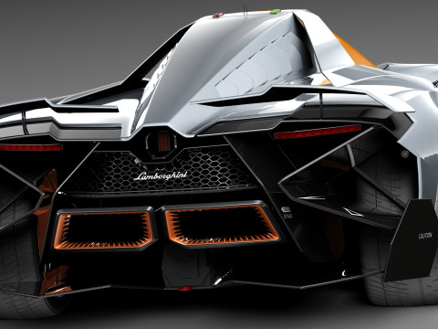 Egoista Concept 2013 3D Модель
