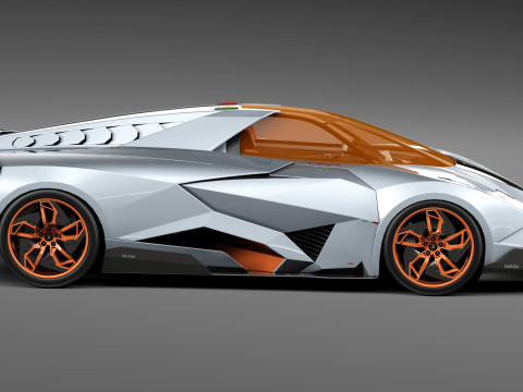 Egoista Concept 2013 3D Модель