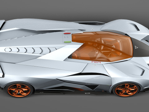 Egoista Concept 2013 3D Модель