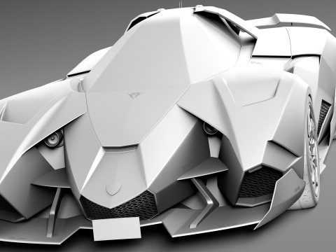 Egoista Concept 2013 3D Модель