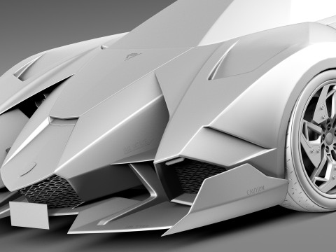 Egoista Concept 2013 3D Модель
