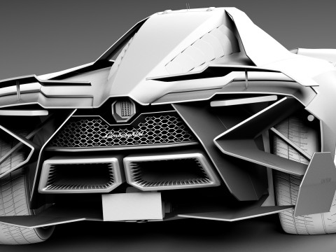 Egoista Concept 2013 3D Модель