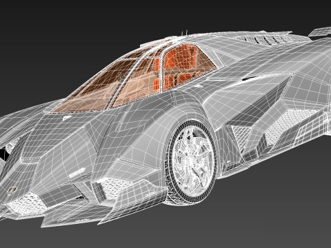 Egoista Concept 2013 3D Модель