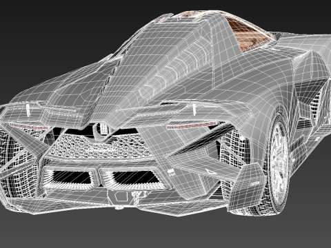 Egoista Concept 2013 3D Модель