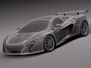 Mclaren 650S Sprint 2015 Modèle 3D