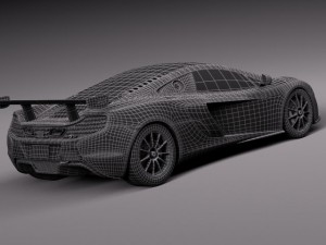 Mclaren 650S Sprint 2015 Modèle 3D