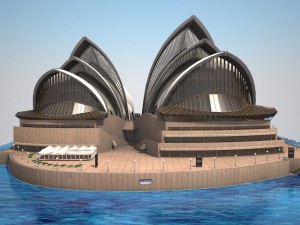 Sydney Opera House 3D Model