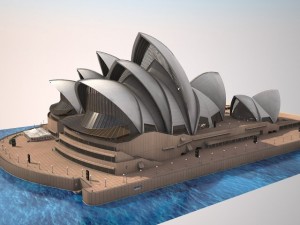 Sydney Opera House 3D Model