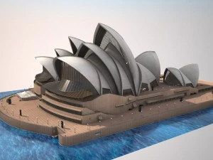Sydney Opera House 3D Model