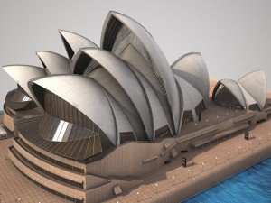 Sydney Opera House 3D Model