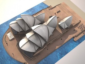 Sydney Opera House 3D Model