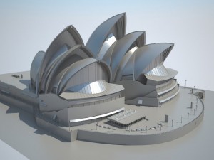 Sydney Opera House 3D Model