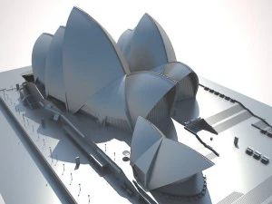 Sydney Opera House 3D Model
