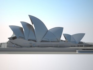 Sydney Opera House 3D Model