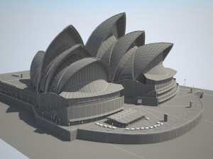 Sydney Opera House 3D Model