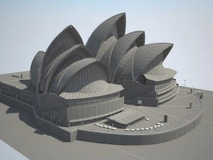 Sydney Opera House 3D Model