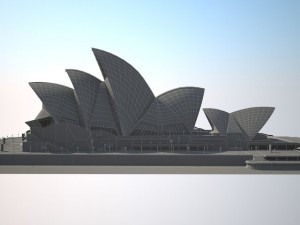 Sydney Opera House 3D Model
