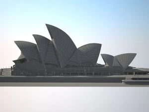 Sydney Opera House 3D Model