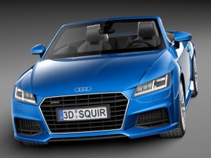 Audi TT Roadster 2015 Modelo 3D