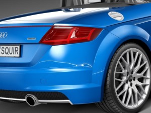 Audi TT Roadster 2015 Modelo 3D