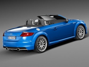 Audi TT Roadster 2015 Modelo 3D